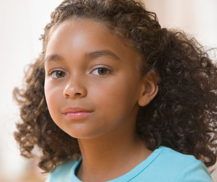 photograph of girl